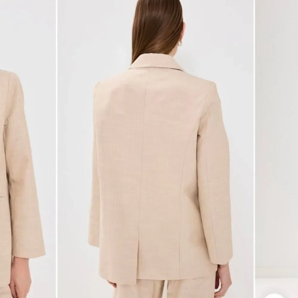 Lioness Women's Cream and Tan Coat - Picture 3 of 5